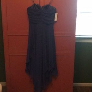 Strapless cocktail dress